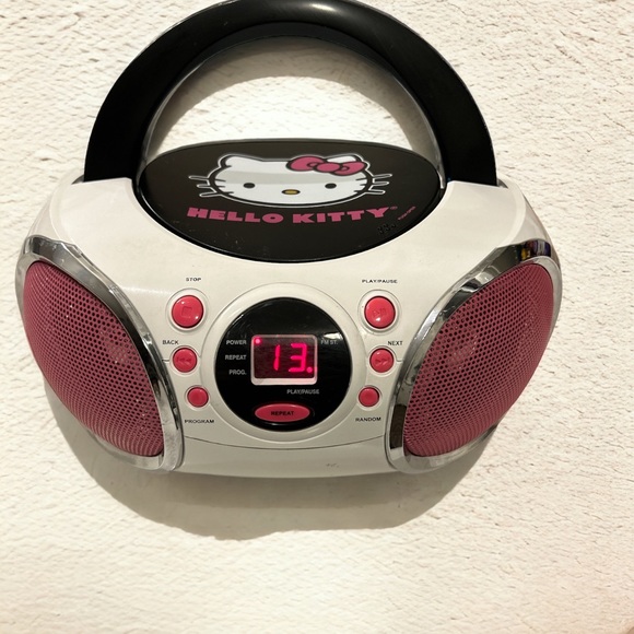 Sanrio Portable Audio & Video Hello Kitty Boombox Poshmark
